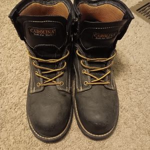 Carolina Boots , Black , Men's 8.5